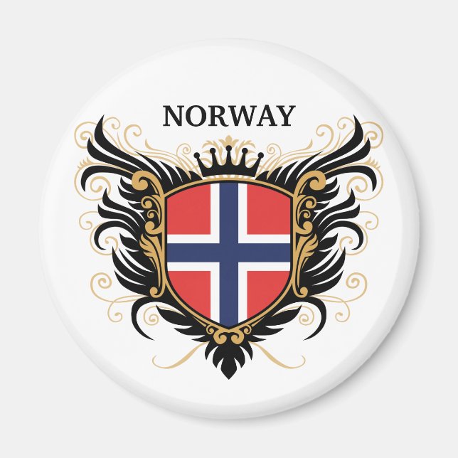 Norge [anpassa] magnet (Framsidan)