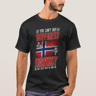 Norge är snabbfras Norsk Flagga Norge T Shirt