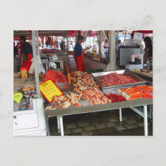 Norge, Bergens fiskmarknad Vykort