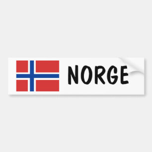 Norge Bildekal