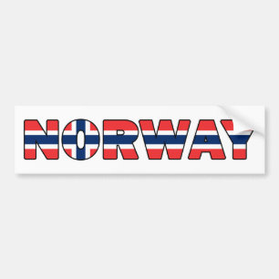 Norge Bildekal