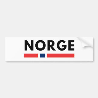 Norge Bildekal