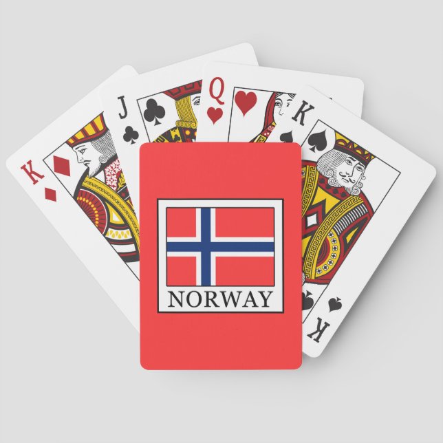 Norge Casinokort (Baksidan)