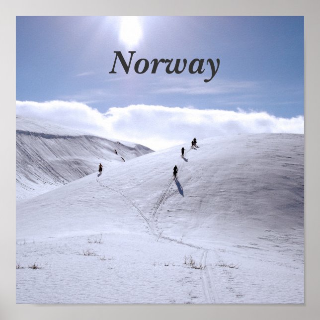 Norge Countryside Poster (Framsidan)