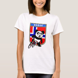 Norge Cycling Panda Tee