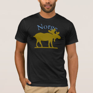 Norge Elg skjorta T-shirt