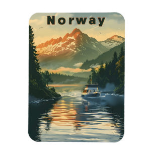Norge Fjord Magnet
