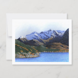 Norge fjordar och berg vykort