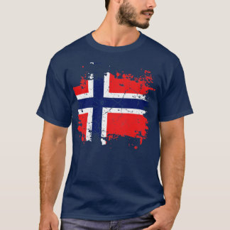 Norge Flagga1 T Shirt
