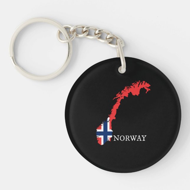 Norge - Flagga för Norge (Framsidan)