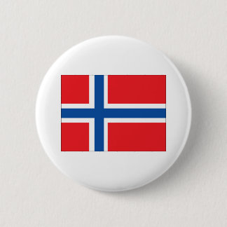 Norge Flagga Knapp