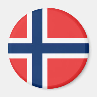 Norge Flagga Magnet