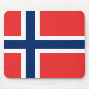 Norge, flagga musmatta