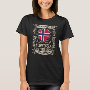 Norge Flagga Proud Norrmän Manar & Women 1 T Shirt