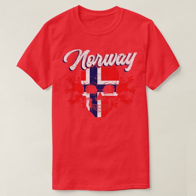 Norge Fläkt T Shirt (Design framsida)