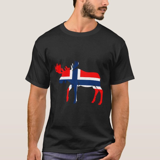 Norge för Norge av norska rötter T Shirt (Framsida)