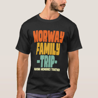 Norge för Vacation i Resa i norge-familjen T Shirt