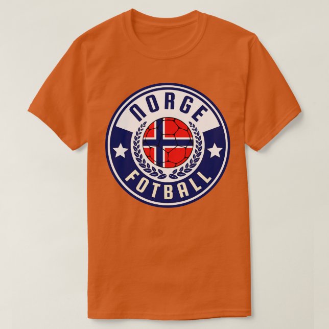 Norge Fotball 2 T Shirt (Design framsida)