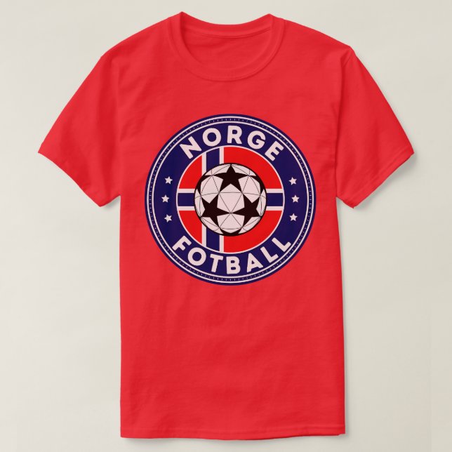 Norge Fotball T Shirt (Design framsida)