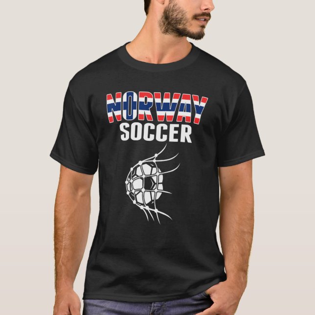 Norge Fotboll i norska fotboll T Shirt (Framsida)