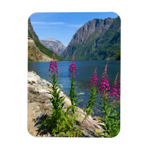 Norge Gudvangen Village Flexible Photo Magnet