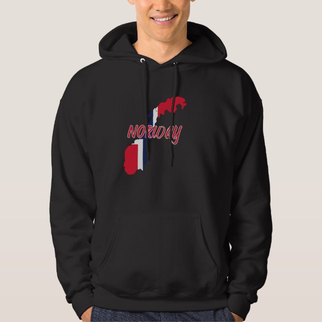 Norge Hoodie (Framsida)