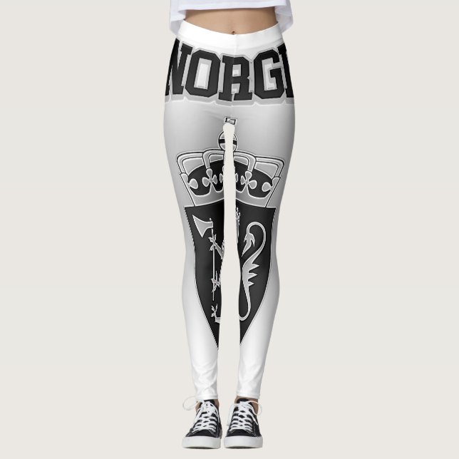 Norge Jackar om Arm Leggings (Framsida)