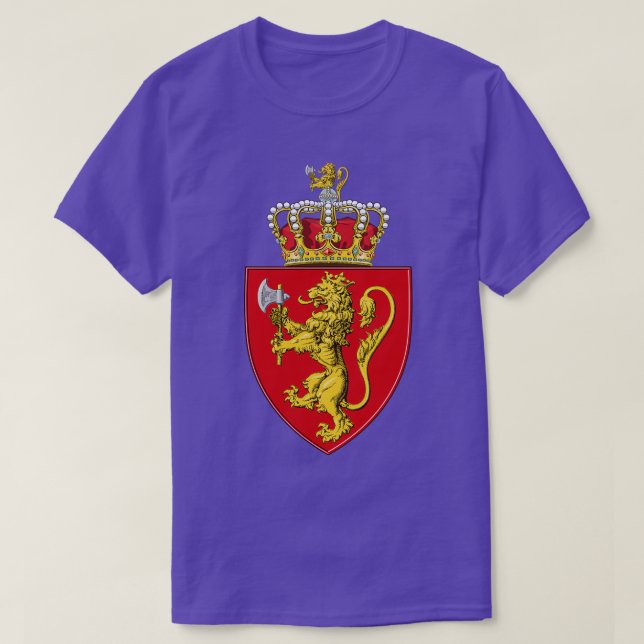 Norge Jackat av Arm 2 T Shirt (Design framsida)