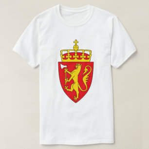 Norge Jackat av Arm T Shirt
