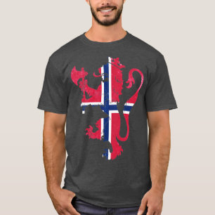 Norge Jackat av Arm T Shirt