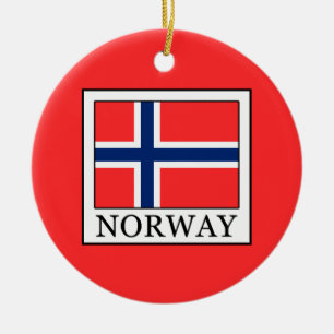Norge Julgransprydnad Keramik
