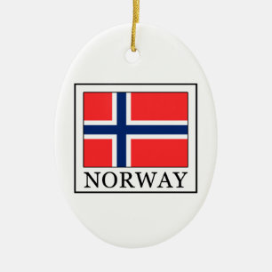 Norge Julgransprydnad Keramik