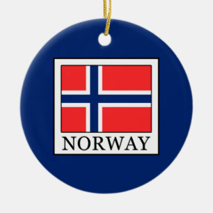 Norge Julgransprydnad Keramik