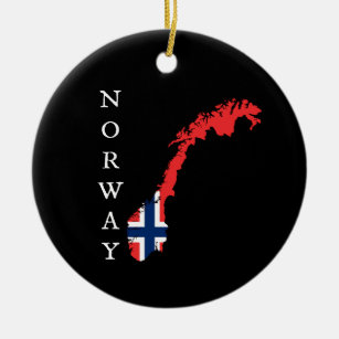 Norge Julgransprydnad Keramik