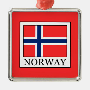 Norge Julgransprydnad Metall