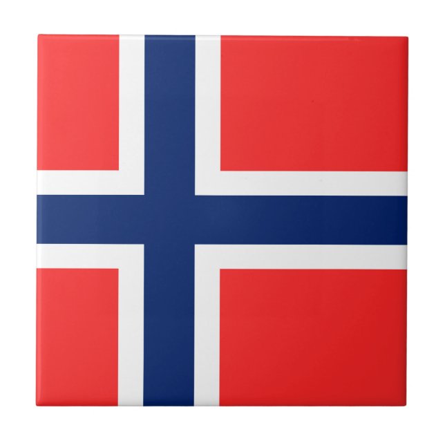 Norge Kakelplatta (Framsidan)
