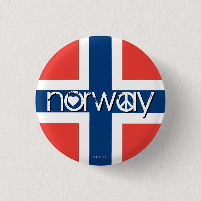 Norge Kärlek Fred Knapp 5 (Framsida)