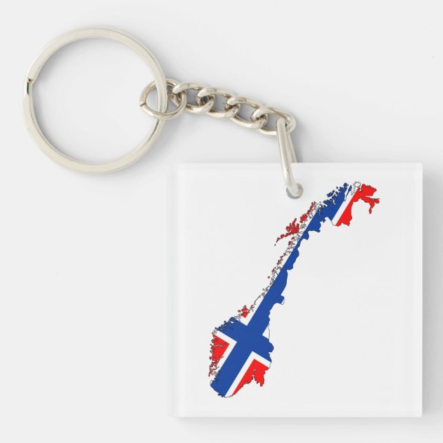 norge land flagga karta (Framsidan)