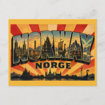 Norge Land Vintage
