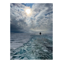 Norge liggande, arktiskt foto, isgolv,