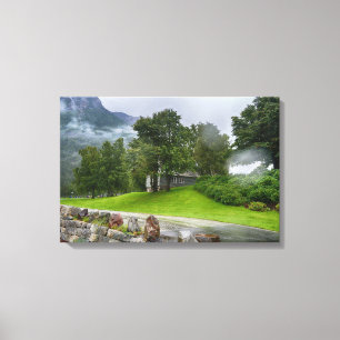 Norge liggande canvastryck