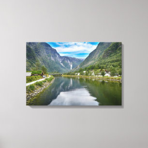 Norge liggande canvastryck