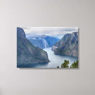 Norge liggande canvastryck