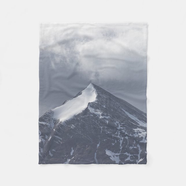 Norge liggande foto fleecefilt (Framsidan)