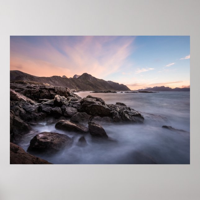 Norge liggande foto poster (Framsidan)