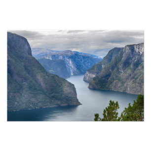 Norge liggande fototryck