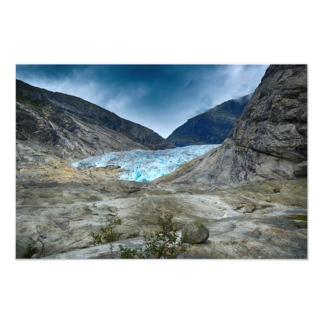 Norge liggande fototryck (Framsidan)