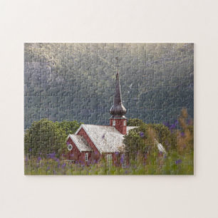 Norge Lofoten Church Pussel