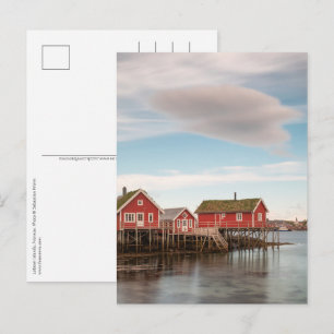 Norge Lofoten Fiskeby Vykort