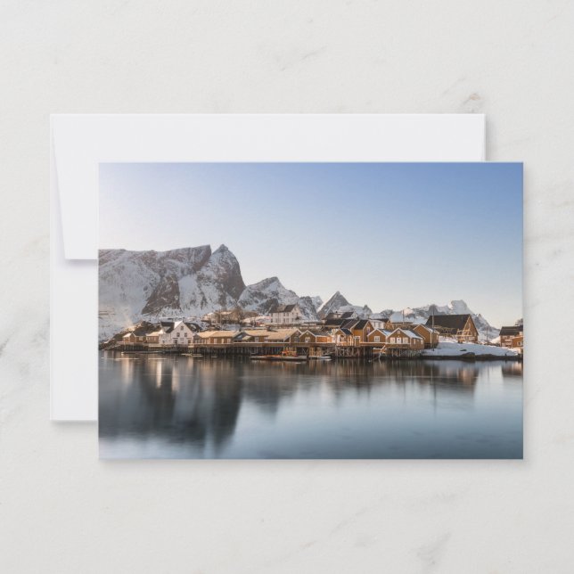 Norge Lofoten Islands Card (Framsida)